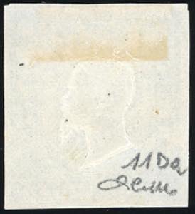 1863 - 15 cent. celeste latteo ... 