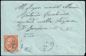 1865 - 10 cent. De La Rue, tiratura di ... 