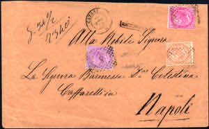 1871 - 10 cent., 40 cent. e 60 cent. De La ... 