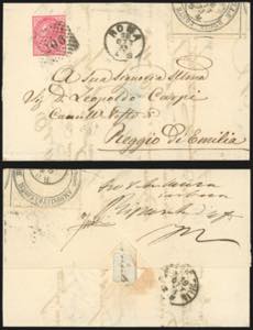 1873 - 40 cent. De La Rue, tiratura di ... 