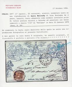 1878 - 20 cent. Vittorio Emanuele ... 