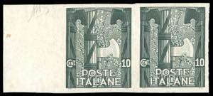 1923 - 10 cent. Marcia su Roma, non ... 