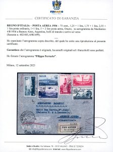 1936 - 75 cent., 1,25 + 1 lira, ... 