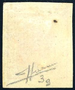 1850 - 15 cent. rosso vermiglio ... 