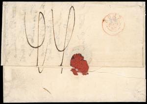 1851/52 - Due lettere, ... 