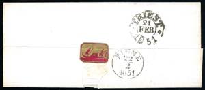 1851 - 45 cent. azzurro chiaro, I ... 