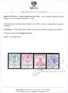 BIBLIOT.CIRCOLANTI MILANO 1924 - ... 