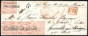 NAPOLI-FRANCIA-SVIZZERA 1859 - 5 grana I ... 