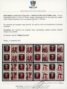 1944 - 30 cent., soprastampa ... 