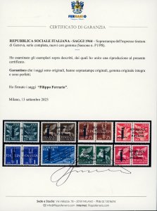 1944 - Soprastampa dellespresso ... 