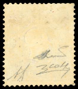 1859 - 3 soldi nero, II tipo (29), ... 