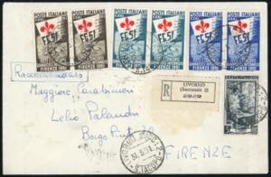 1951 - Ginnici, serie completa in coppie, 5 ... 