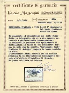 1984 - 400 lire Derby in basso ... 