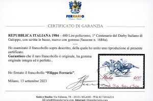 1984 - 400 lire Derby in basso ... 