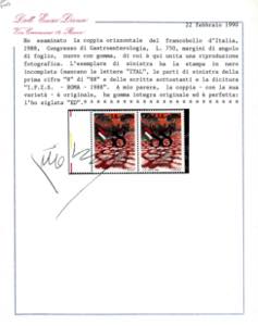 1988 - 750 lire Gastroenterologia, ... 