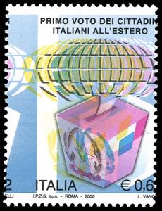 2006 - 0,62 € Italiani allestero (2896), ... 
