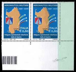 2006 - 0,60 € Poligono di Quirra, coppia ... 