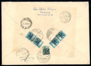 1947 - Democratica, soprastampa su ... 