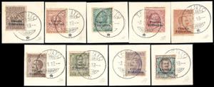 TRENTINO ALTO ADIGE 1918 - Soprastampati ... 