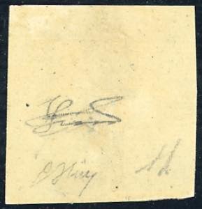 1854 - 3 cent. azzurro Mercurio, ... 