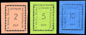 MERANO 1818 - I emissione, serie completa ... 