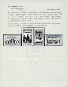 MONTENEGRO 1942 - Legionari, ... 