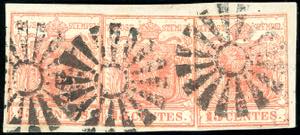 MILANO, muto punti 11 - 15 cent. (3e), tre ... 