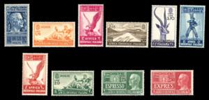 1938 - Soggetti vari, lemissione ... 