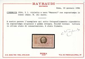 1924 - Manzoni, serie completa ... 