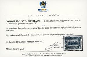 1910/14 - Soggetti africani, dent. ... 