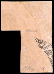 1852 - 10 cent. rosa chiaro, senza ... 