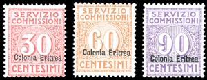SERVIZIO COMMISSIONI 1916 - Serie completa ... 