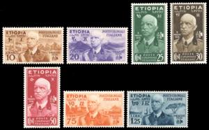 1936 - Vittorio Emanuele III, serie completa ... 
