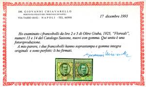 1925 - Prima emissione, serie ... 
