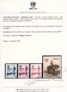 1935 - Visita del Re, serie ... 