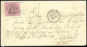 STATO PONTIFICIO-AUSTRIA 1868 - 80 cent. ... 