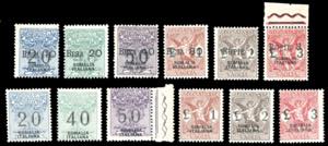 SEGNATASSE VAGLIA 1924/26 - Le due ... 