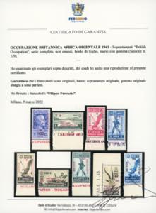 OCCUPAZIONE BRITANNICA AFRICA ... 