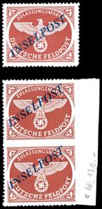 OCCUPAZIONE TEDESCA EGEO 1944 - Inselpost, ... 