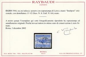 OCCUPAZIONE TEDESCA EGEO 1945 - ... 