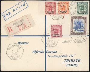 LIBIA REGNO INDIPENDENTE 1952 - Emissione ... 