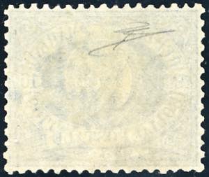 1877 - 10 cent. oltremare Stemma ... 