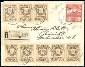 1911 - 1 cent. Stemma, fondo ... 