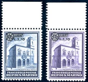 1934 - Palazzo della Posta soprastampati, ... 