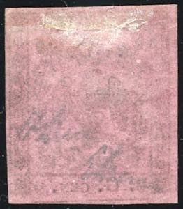 1853 - 9 cent. violetto grigio, ... 