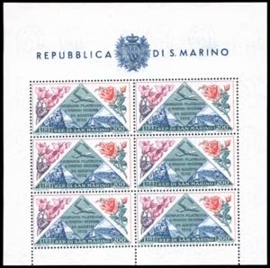 1952 - 200 lire Fiori/Giornata Filatelica, ... 
