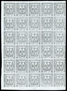 1857 - 10 cent. grigio lillaceo ... 