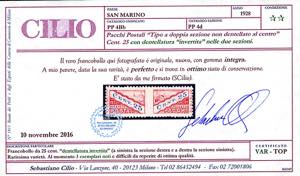 1928 - 25 cent., dentellatura ... 