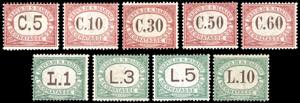 1924 - Colori cambiati, serie completa ... 
