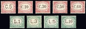 1924 - Seconda emissione, serie completa ... 